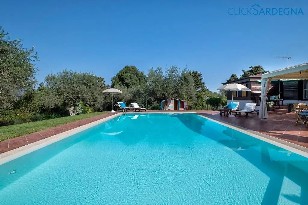 Clicksardegna Villa Angelica Con Piscina E Giardino Alghero Itália