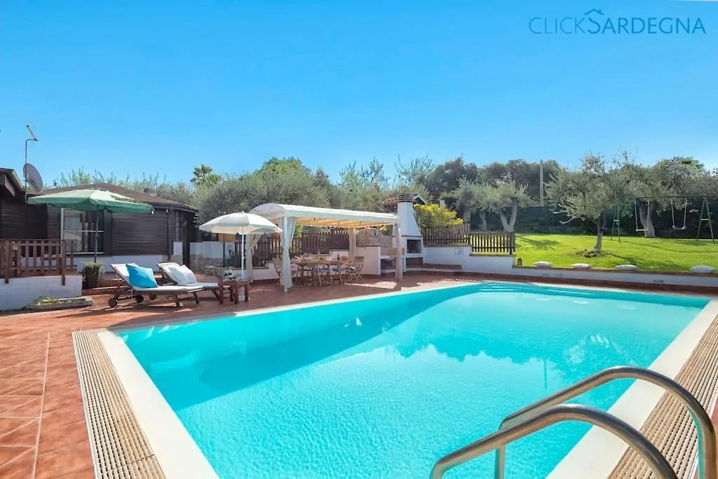 Clicksardegna Villa Angelica Con Piscina E Giardino Alghero 0*,  Itália
