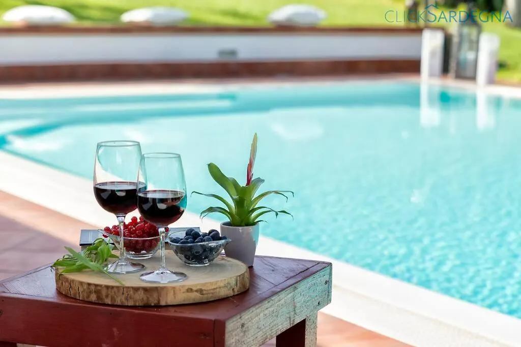 Clicksardegna Villa Angelica Con Piscina E Giardino Alghero 0*,  Itália