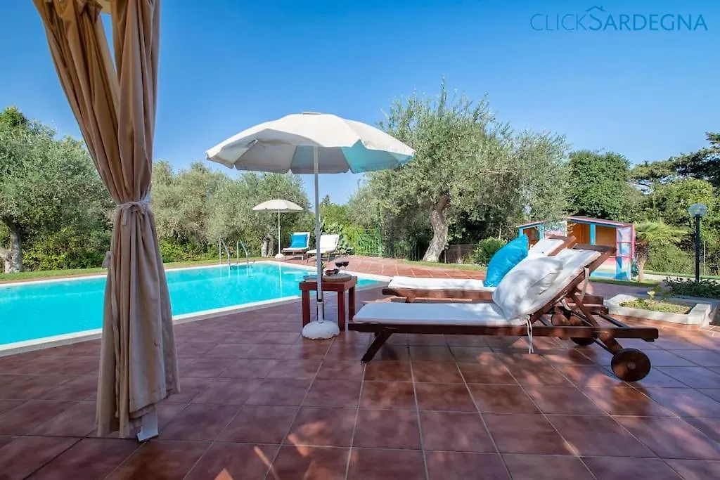 Clicksardegna Villa Angelica Con Piscina E Giardino Alghero Italy